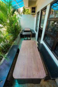 Patio nebo venkovní prostory v ubytování TARASA HOSTEL
