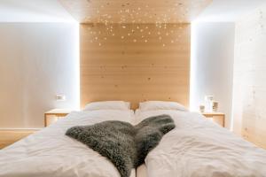 Postel nebo postele na pokoji v ubytování Hotel Wasserfall