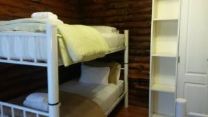 A bunk bed or bunk beds in a room at Ibai ko Mendi
