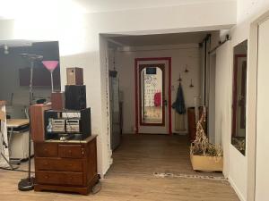 Lobi atau kawasan kaunter penerimaan di Appartement confortable au cœur de Nice, 81 m², Parking