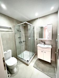 Kúpeľňa v ubytovaní PH Marina Apartments