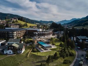Üldine mäevaade või majutusasutusest A-ROSA Ifen Hotel Kleinwalsertal pildistatud vaade