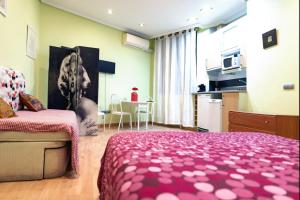 Kuchyň nebo kuchyňský kout v ubytování Suitur Apartment Hita III Centro Madrid
