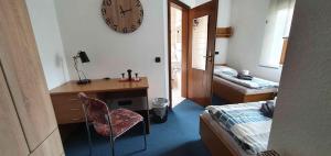 Letto o letti in una camera di Alte Post zu Stetzsch