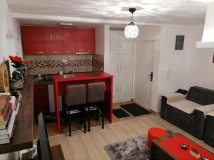 Ruang duduk di Apartman Zlatar Omiljena