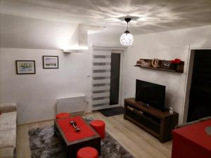 Ruang duduk di Apartman Zlatar Omiljena