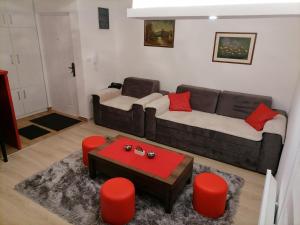 Ruang duduk di Apartman Zlatar Omiljena