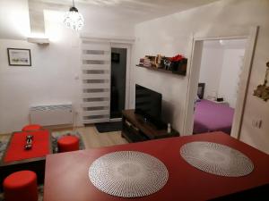 Ruang duduk di Apartman Zlatar Omiljena