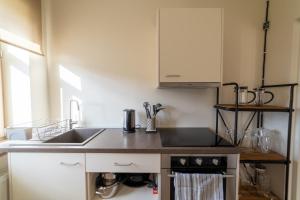 Kuchyň nebo kuchyňský kout v ubytování Guest house in Dobele city center- Pilsētas Māja + 33 fotografií