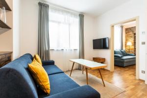 TV a/nebo společenská místnost v ubytování U Pivovaru - Apartments Boží Dar