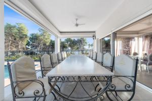 Balkón nebo terasa v ubytování Villa Carolus in Vodice