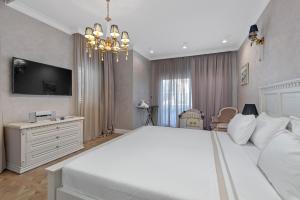 Postel nebo postele na pokoji v ubytování Villa Carolus in Vodice