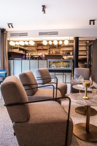 Predel za sedenje v nastanitvi Hotel Čad