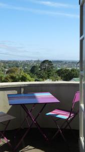 En balkon eller terrasse på Kiwi Heritage Homestay