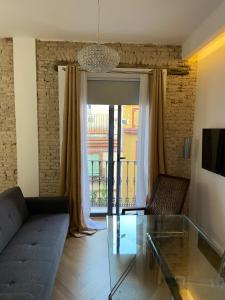 A seating area at CASA NAIA Santa Rufina 7