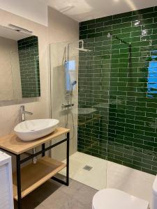 A bathroom at CASA NAIA Santa Rufina 7