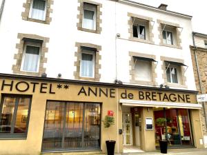 a building with a sign on the front of it at Anne De Bretagne in Vannes