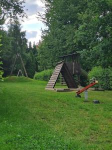 Herní místnost nebo prostor pro děti v ubytování Ferienhaus Hildegard & Horst - Urlaub im Herzen des Fichtelgebirge