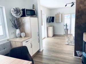 Köök või kööginurk majutusasutuses Apartment WEITBLICK