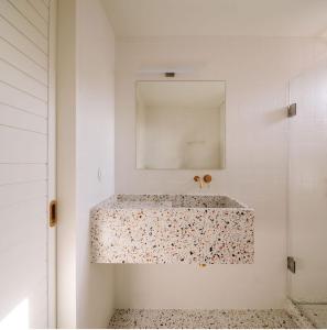 Koupelna v ubytování Enjoy Lisbon Carcavelos