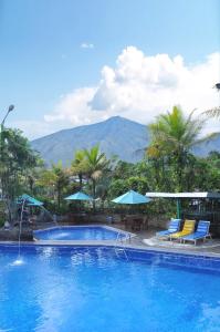 The swimming pool at or close to Lux Tychi Hotel