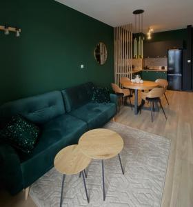 Posezení v ubytování Apartamenty Termalne GREEN Apartment