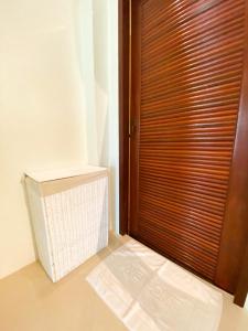 Ein Bett oder Betten in einem Zimmer der Unterkunft Khanom Sea Beach Resort