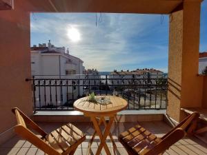 Balkón alebo terasa v ubytovaní Apartment Crikva