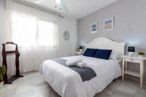 Posteľ alebo postele v izbe v ubytovaní Apartamento La Pampa