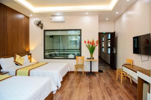 Μια τηλεόραση ή/και κέντρο ψυχαγωγίας στο Viet Phuong Hotel Ninh Binh
