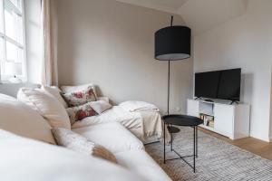 TV o dispositivi per l'intrattenimento presso Appartement HIMMEL & Höllerl