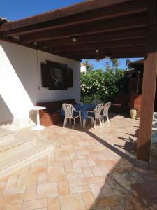 Patio nebo venkovní prostory v ubytování Punta Secca - DEGNO -