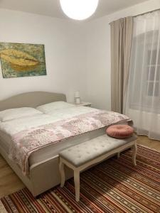 Postel nebo postele na pokoji v ubytování Altes Bürgerhaus