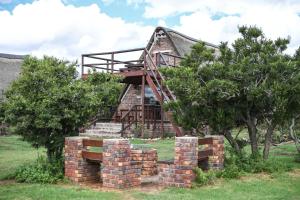 Zahrada ubytování Charihandra Game Lodge
