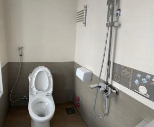Koupelna v ubytování Thiên Thanh Hotel