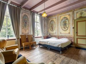Voodi või voodid majutusasutuse Holiday Home Groepswoning De Appelgaard by Interhome toas