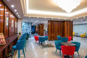 A seating area at Best Western Hotel Ferrari