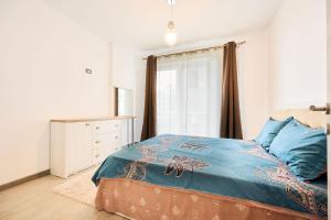 Postel nebo postele na pokoji v ubytování Fancy apartment in Spa n Pool Beach resort + 40 fotografií