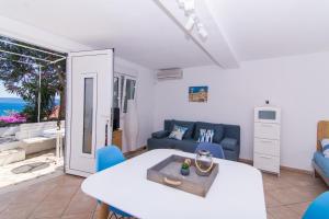 Posezení v ubytování Apartments Lumini