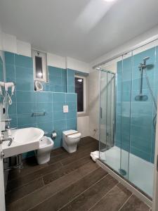 Kúpeľňa v ubytovaní Hotel Palazzo Caveja