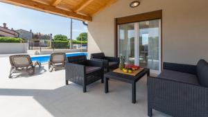 Balkón nebo terasa v ubytování Villa Alcove with breathtaking Sea View and Private Pool