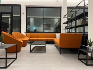 Posezení v ubytování Hotel Palazzo Caveja