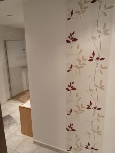 Ένα μπάνιο στο Ferienwohnung Auel