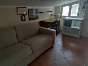 Kuchyň nebo kuchyňský kout v ubytování Terrazza sul Mare