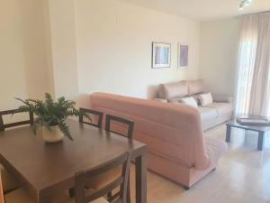 Posezení v ubytování Apartaments Flamingo