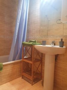 Koupelna v ubytování Apartaments Flamingo