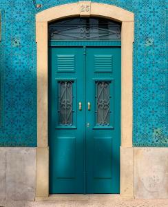 Η πρόσοψη ή η είσοδος του La Maison Bleue Algarve