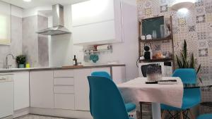 A kitchen or kitchenette at Residencial Colibrí