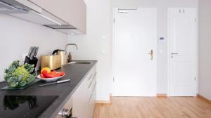 Η κουζίνα ή μικρή κουζίνα στο Arbio I Design Studio near Charlottenburg Palace +8 φωτογραφίες