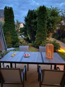 Μπαλκόνι ή βεράντα στο Ostseebungalow HaningHuus